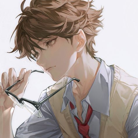 Anime Boy Hair, Tsukishima Kei, Oikawa Tooru, Hottest Anime Characters, Male Character, Kageyama Tobio, Haikyuu Manga, Haikyuu Characters, Haikyuu Fanart