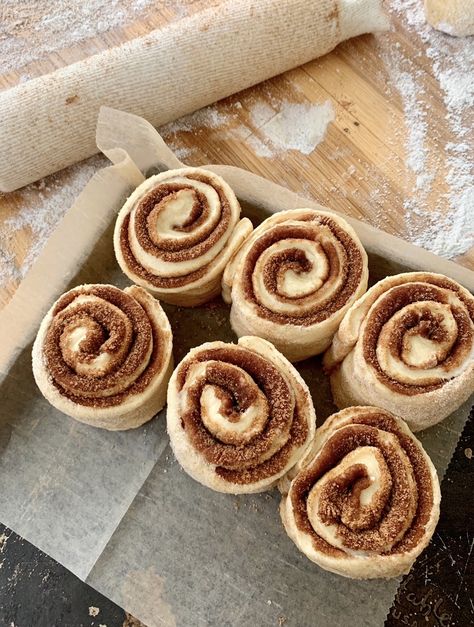 The Best Bakery Style Jumbo Cinnamon Rolls - The Flour Barn Homestead Jumbo Cinnamon Rolls, Cinnamon Roll Bread Pudding, Cinnamon Roll Bread, Cinnamon Roll Recipe Homemade, Small Bakery, Dessert Items, Cinnamon Twists, Items To Sell, Best Cinnamon Rolls