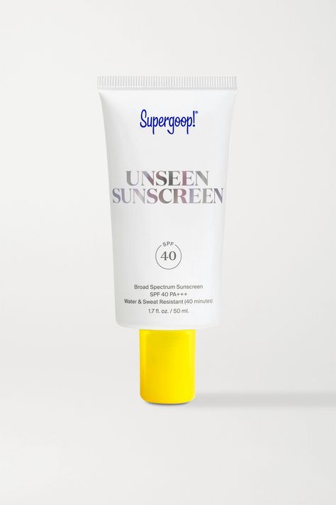 Unseen Sunscreen SPF 40 PA+++ curated on LTK Supergoop Unseen Sunscreen, Unseen Sunscreen, Body Suncare, Broad Spectrum Sunscreen, Sun Care, Spf Sunscreen, Palm Oil, Makeup Skin Care, Clean Beauty