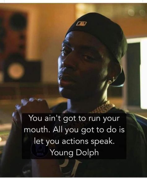 Young Dolph Quotes, Young Dolph, Rapper Quotes, Personal Quotes, Positive Affirmations, Affirmations, Vision Board, Motivational Quotes, Let It Be