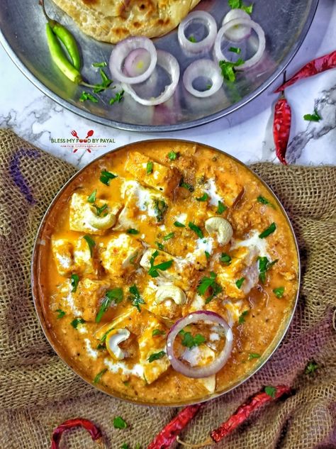 How to make paneer lababdar Paneer Lababdar Recipe, Paneer Lababdar, How To Make Paneer, Paneer Dishes, Indian Flat Bread, Garlic Naan, Tomato Gravy, Paneer Recipes, Instant Recipes