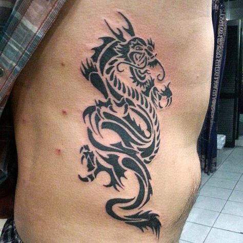 Tattoo Calf, Phönix Tattoo, Dragon Tattoos For Men, Cage Tattoos, Ribcage Tattoo, Tattoo Zeichnungen, Tattoo Inspiration Men, Initial Tattoo, Dragon Tattoo Designs