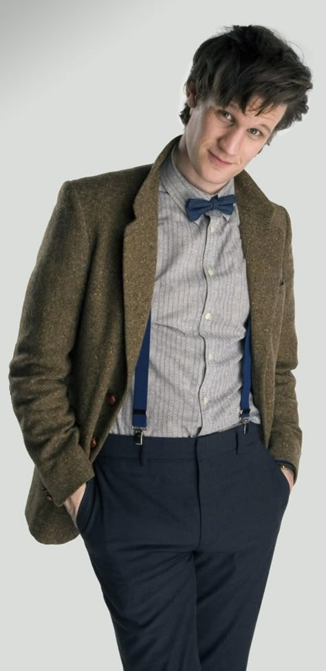 Matt Smith-Doctor Who-the 11th Doctor 11th Doctor Costume, Matt Smith Doctor, Caitlin Blackwood, Matt Smith Doctor Who, Doctor Who 10, Doctor Costume, Doctor Outfit, Rory Williams, 11th Doctor