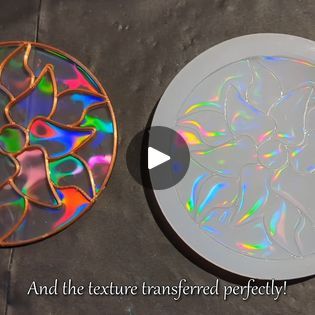 95K views · 1K reactions | Resin Art Holographic Coasters - From Scratch! | Create your own holographic coasters by following this fun technique! I started out with a coaster blank and one of our 3D printed resin art templates.... | By Pour Away Fluid Arts | Tell me lift your if you see Holographic Resin Coaster, Holographic Resin Art, Art Template, Resin Diy, Fluid Art, Resin Art, Create Your Own, Coasters, Art