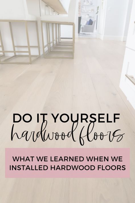 Should You Learn How to Install Hardwood Floor? - Classy Clutter Diy Hardwood Floor Refinishing, Laying Hardwood Floors, Diy Floors, Diy Hardwood Floors, Full Kitchen Remodel, Plywood Interior, Colonial Kitchen, Installing Hardwood Floors, Maple Floors