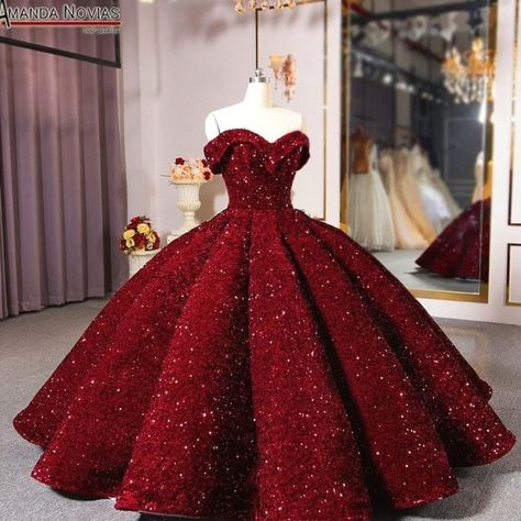 marinette was always known as a shy, clumsy girl but she is actually … #fanfiction #Fanfiction #amreading #books #wattpad Red Quince Dress, Quinceanera Dresses Red, Red Ball Gowns, Green Quince, Quinceanera Themes Dresses, Modern Wedding Dresses, Red Ball Gown, Dresses Quince, Quinceñera Dresses