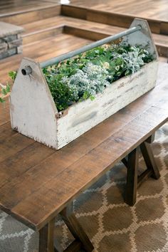 HGTV.com helps you copy Joanna Gaines' Fixer Upper design style with helpful tips for shopping at thrift stores and flea markets. Fixer Upper Designs, Tire Swings, Flea Market Gardening, Hgtv Fixer Upper, Wooden Tool Boxes, Magnolia Farms, Decoration Shabby, Flea Market Style, Fixer Upper Style