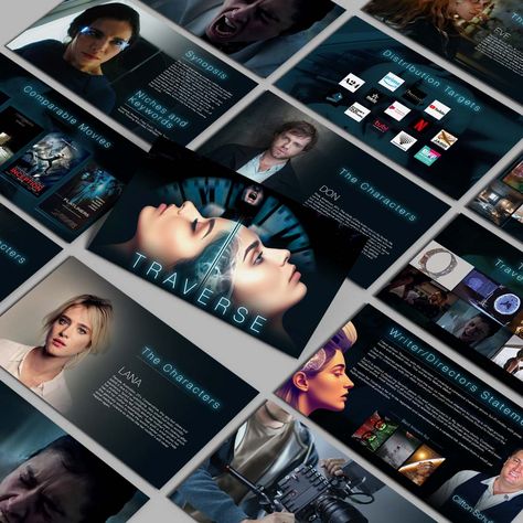 Creating a pitch deck that resonates with sci-fi lovers was a thrill! Traverse blends surreal visuals with gripping narratives, tailored to spark the interest of top streaming platforms and studios. Let’s transform your project into a powerful pitch! 🎬💫 . . . . . . . . #FenallLotiya #PitchDeckDesigner #PitchDecks #FilmPitchDeck #FilmPresentationDesign #MoviePitch #HollywoodPitchDeck #CinematicDesign #GraphicDesign #SciFiPitch #FilmDesign [ Film Pitch Deck Design | Cinematic Pitch Deck | Pre... Film Pitch Deck, Pitch Deck Design, Sci Fi Films, Film Design, Pitch Deck, Deck Design, Presentation Design, Television Show, Sci Fi