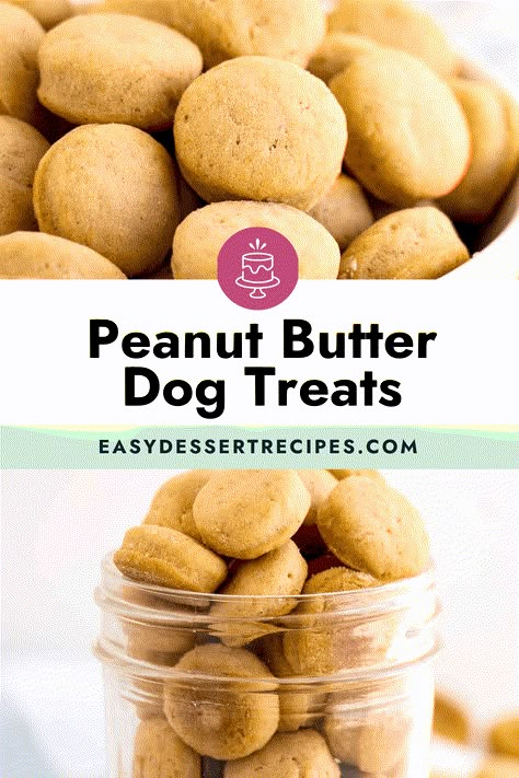 Fur babies are part of the family. It’s only fair to make them feel loved, and you can do that with these easy peanut butter dog treats! Dog Treat Cookie Recipe, Easy Peanut Butter Dog Treats, Puppy Snacks, Homemade Peanut Butter Dog Treats, Dog Treats Chicken, Grain Free Dog Treats, Dog Treat Business, Homemade Pet Treats, Dog Food Homemade