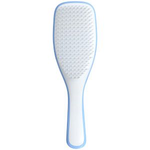 Tangle Teezer The Wet Detangler Hair Brush - Serenity Blue Tangle Teaser Brush, Tangle Teaser, Tangle Teezer Brush, School Night Routine, Preppy Gifts, Hygiene Tips, Serenity Blue, Detangling Hair Brush, Tangle Teezer