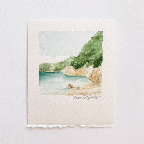 Marlborough Sounds, Learn Watercolor Painting, 5x7 Frame, Learn Watercolor, Colour Art, Watercolor Paintings For Beginners, Water Colours, Diy Watercolor Painting, Clip Holder