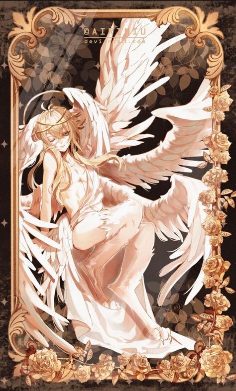 Winged Characters, Aether Harem, Fantasy Oc, Angel Artwork, Angel Drawing, Ange Demon, Angel Painting, Oc Ideas, 판타지 아트