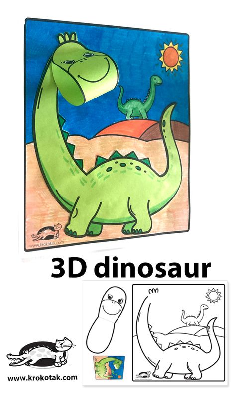 3d Dinosaur, Dinosaur Craft, Dino Craft, Dinosaur Quilt, Bee Crafts For Kids, Space Crafts For Kids, Dinosaurs Preschool, Bee Pictures, Paper Plate Crafts For Kids