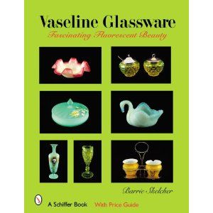 Vaseline Glassware: fascinating Florescent Beauty(Schiffer Book) Hardcover Beautiful Glassware, Nuclear Power Station, Vaseline Glass, Book Jewelry, Big Book, Glass House, Paperweights, Vaseline, Antique Collection