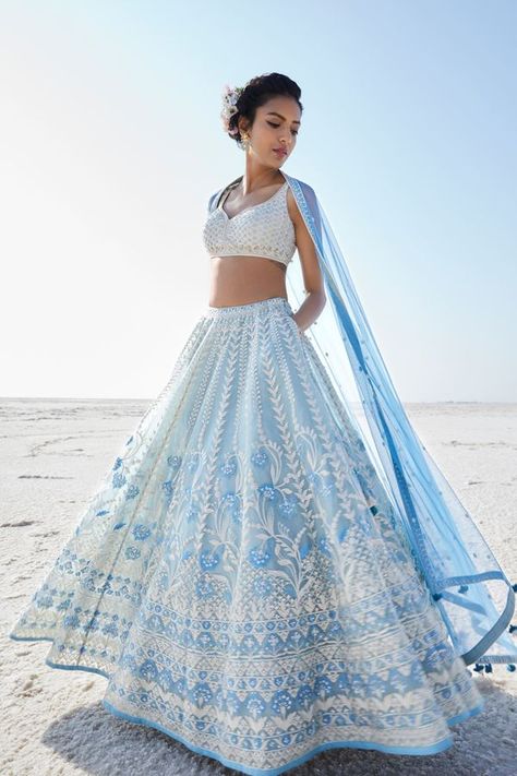 White Lehenga, Indian Outfits Lehenga, Wedding Lehenga Designs, Bridal Lehenga Collection, Anita Dongre, Designer Bridal Lehenga, Traditional Indian Dress, Gaun Fashion, Indian Dresses Traditional