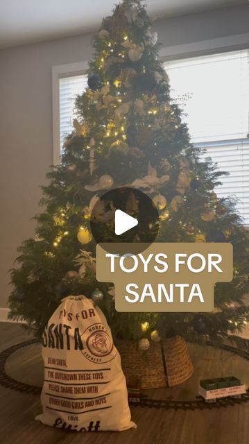 2.1M views · 173K likes | Alison Shemwell | Shemwell Spaces on Instagram: "He doesnt seem happy to be getting rid of some toys 😆 but we love the idea/message behind these “toys for santa” sacks ✨ 

Merry Christmas Eve everyone! 🎁❤️

#toysforsanta #santasacks #christmastraditions #christmaseve #merrychristmas #shemwellspaces" Baby Proof, Santa Sacks, Merry Christmas Eve, Santa Sack, December 24th, Baby Proofing, Baby Ideas, Christmas Traditions, Holiday Ideas