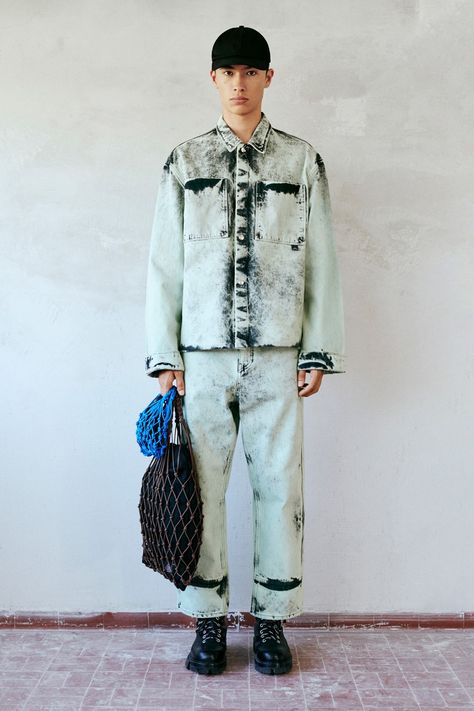 OAMC SS23 Delivers Sophisticated Alpine Gorpcore | Hypebeast Blue Overalls, Spring 23, Japanese Film, Spring Summer 2023, Next Clothes, Complete Outfits, Spring 2023, International Fashion, Summer 2023