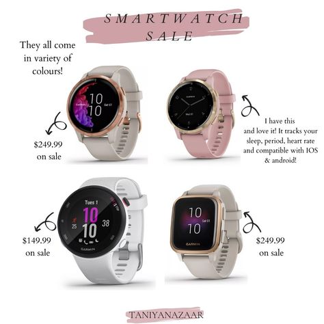 Smartwatch on sale | garmin watch | fitness watch | #LTKgiftspo #LTKsalealert #LTKstyletip #liketkit @liketoknow.it http://liketk.it/344ef Garmin Watch Aesthetic, Fitness Watch, Watch Faces, Garmin Watch, Smartwatch, Smart Watch, Womens Watches, On Sale, Gift Ideas