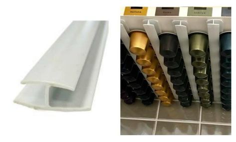 Bunnings coffee pod holder DIY Diy Nespresso Capsule Holder, Diy Coffee Pod Holder, Nespresso Holder, Incredible Kitchens, Pod Storage, Nitro Coffee, Coffee Pod Storage, Nespresso Pods, Coffee Pod Holder