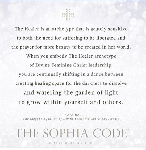 Healer. Kaia Ra. Sophia Code. She’s activating us. #drayalove Divine Feminine Quotes, Coding Quotes, Feminine Quotes, Charmed Book Of Shadows, Intuitive Empath, Divine Masculine, Divine Feminine Spirituality, Triple Moon Goddess, Healing Space