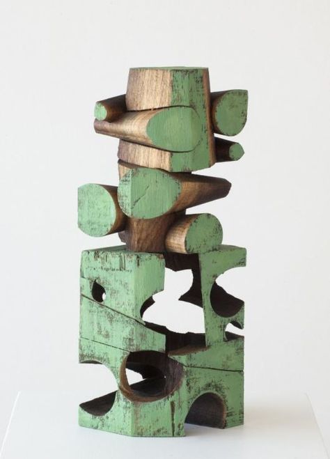 mel-kendrick-walnut-wood-sculpture. 수채화 그림, Contemporary Sculpture, Sculpture Installation, Modern Sculpture, Land Art, Abstract Sculpture, Wooden Blocks, Pablo Picasso, Wood Sculpture