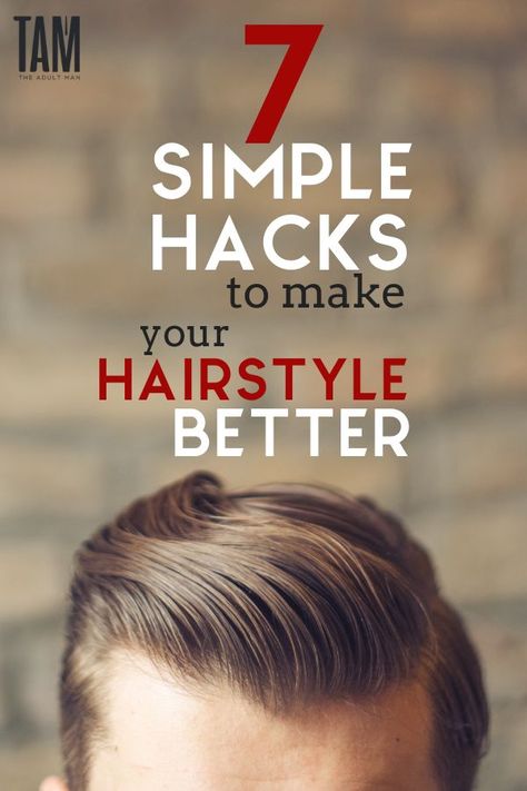 Pomade Hairstyle, Hair Tips For Men, Men's Health Magazine, Hair Styling Tips, Weird Beauty, Short Girl Outfits, How To Have Style, Hair Tricks, Hairstyle Men