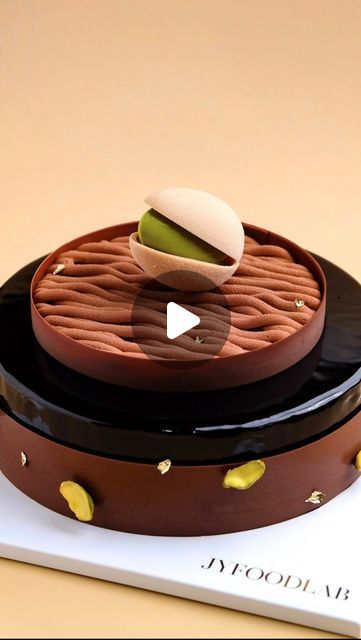 𝐉𝐘 𝐅𝐎𝐎𝐃 𝐋𝐀𝐁 on Instagram: "🍫✨ Elevate your taste buds with Prestige Noir –  a culinary masterpiece inspired by our French adventures! 🇫🇷🌰   This symphony of flavours begins with the exquisite richness of pistachio, followed by the velvety embrace of dark chocolate, and perfected with a touch of raspberry sweetness! 🤌🏼  Ready to savor the extraordinary?  Experience Prestige Noir now and embark on a flavor journey like never before! 💫🎉   #jyfoodlab #JYFL #entremet #french #cakedeliverykl #dessertkl #foodie #bake #chocolatecake #pistachio" Chocolate Entremet Cake, Pistachio Entremet, Chocolate Entremet, Entremet Recipe, Cherry Blossom Cake, Blossom Cake, Food Lab, Asian Flavors, Taste Buds