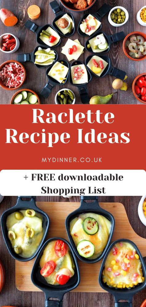 Need help planning your raclette menu? Everything you need to know about raclette. Get a FREE Downloadable RACLETTE SHOPPING LIST here. Raclette Recipes. Raclette Ideas. Raclette ideas dinner parties. raclette recipes dinner. raclette dips. raclette grill. raclette cheese. raclette dinner parties Christmas eve. raclette ideas recipes. raclette ideas dinner parties. raclette ideas food. raclette ideas vegetarian. raclette dinner parties. how to make raclette. raclette food meat easy. Vegetarian Raclette Ideas, Swiss Raclette Recipes, Racellete Recipes, Raclette Grill Ideas, Raclette Ideas Recipes, Raclette Ideas Dinner Parties, Christmas Raclette, Raclette Dips, Raclette Recipes Dinners