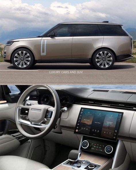 New Range Rover Sport, Range Rover Interior, Range Rover Sv, Dream Cars Range Rovers, The New Range Rover, Range Rover Car, Luxury Cars Range Rover, Aesthetic Cars, Range Rover Supercharged