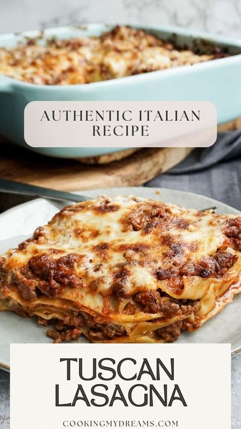 Authentic Pasta Recipes Italy, Very Simple Dinner Recipes, White Lasagna Recipe Sausage, Authentic Homemade Lasagna Recipe, Amazing Italian Recipes, Best Sauce For Lasagna, 3 Cheese Lasagna Recipes, How To Make Ricotta Cheese For Lasagna, Ricotta Free Lasagna Recipe