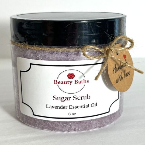 JUST DROPPED! LIMITIED QUANTITIES AVAILANLE, GET YOURS NOW! #eBay #Sugar #eBayStore #BodyScrub #CoconutOil #VitaminEoil #eBaySeller #Women #Chest #FullBody #Neck #Hand #Feet #VegetableGlycerin #OliveOil #Hydrating #AllNaturalIngredients #LavenderEssentialOil #Nourishing #Organic Body Scrub Gift, Bath Scrub, Lavender Sugar, Scrub Exfoliating, Lavender Sugar Scrub, Bath Scrubs, Baby Soft Skin, Exfoliating Body Scrub, Sugar Scrubs