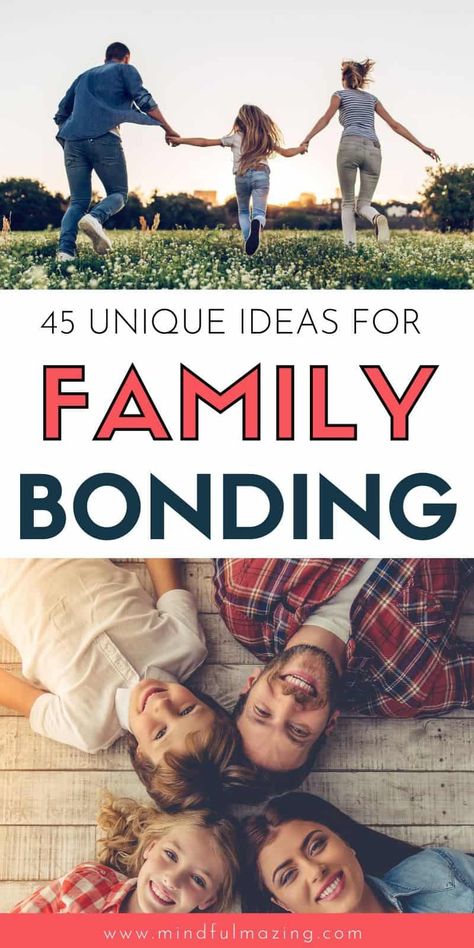 Looking for fun family night ideas? Look no further, we've compiled an epic list of 45 ways to have quality family time and connect and bond with your kids. Family bonding activities are a wonderful way to create lasting memories and bring the family closer together. This list includes family night games, DIY family night ideas, family night ideas with toddlers and family night ideas with teenagers.#familynightideas #familynightwithkids #qualityfamilytime #familybonding Fun Ideas For Family Night, Activities For Family Night, Fun Family Time Ideas, Thing To Do With Family, Family Time Games, Indoor Family Fun Night Ideas, Fun Activities To Do With Family, Family Evening Activities, Fun Cheap Family Activities