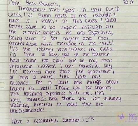 Today marks exactly one year since I left teaching, a decisio... Thank You Teacher Letter From Student, Letters To Teachers From Student, Appreciation Letter For Teacher, Thank You Letter To Teacher From Student, Teacher Appreciation Letter From Student, Letters For Teachers From Student, My Teacher Essay, Grad Letters, Self Reflection Essay