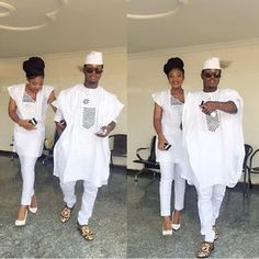 “Bae  @beau_diamond #AsoEbiBella” Couples African Outfits, Couple Matching Outfits, Couples Outfit, Afrikaanse Mode, Couple Dress, Naija Fashion, African Clothing For Men, African Shirts, Bella Naija Weddings