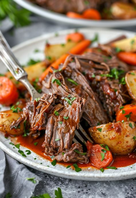 Learn How to Cook Chuck Roast Recipe For Free | Recipes You'll Love, Made Easy! Dutch Oven Chuck Roast, Chuck Roast Stew, Best Chuck Roast Recipe, Beef Chuck Recipes, Chuck Roast Recipe, Trendy Recipes, Oven Meals, Chuck Roast Recipes, Best Dutch Oven