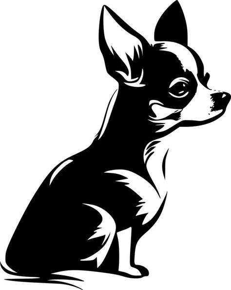 Chihuahua - High Quality Vector Logo - Vector illustration ideal for T-shirt graphic Kiss Emoji, Graphic Shirt, Vector Logo, Chihuahua, Vector Free, Vector Illustration, Royalty Free, Kiss, Clip Art