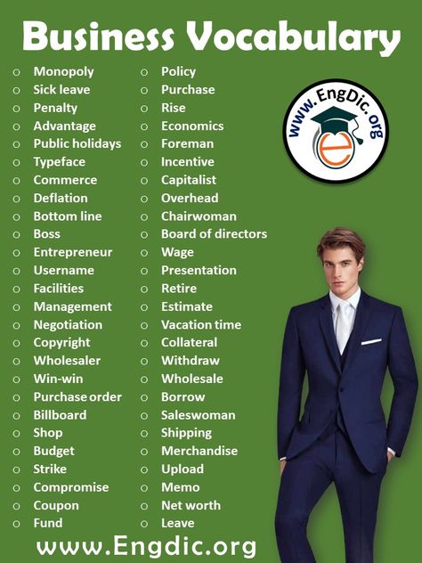 Daily Vocabulary Words, Business Vocabulary, Email Like A Boss, Bookmarks Quotes, Words List, English Phrases Idioms, Conversational English, Business Studies, English Writing Skills