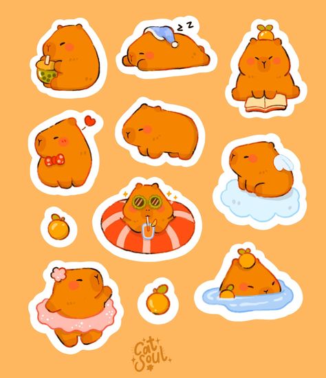 Capy lovers unite right now!!! #art#artwork#artist#artistsoninstagram#instagood#instagram#instalike#insta#instadaily#instamood#cute#illustrator#illustration#procreate#procreateart#doodle#sketch#drawing#kawaii#aesthetic#creative#digitalart#cozy#comfort#capybara#capybaras#cuteart#sticker#stationery#cutestationery Capybara Drawing Doodle, Capybara Illustration, Capybara Sticker, Drawing Kawaii, Aesthetic Creative, Bujo Ideas, Illustration Procreate, Illustrator Illustration, Doodle Sketch