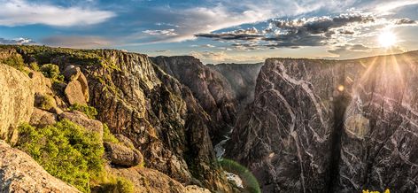 Montrose Colorado, Black Canyon Of The Gunnison, Gunnison National Park, Scenic Places, Road Trip To Colorado, Isle Royale National Park, Black Canyon, Colorado Vacation, Colorado Hiking