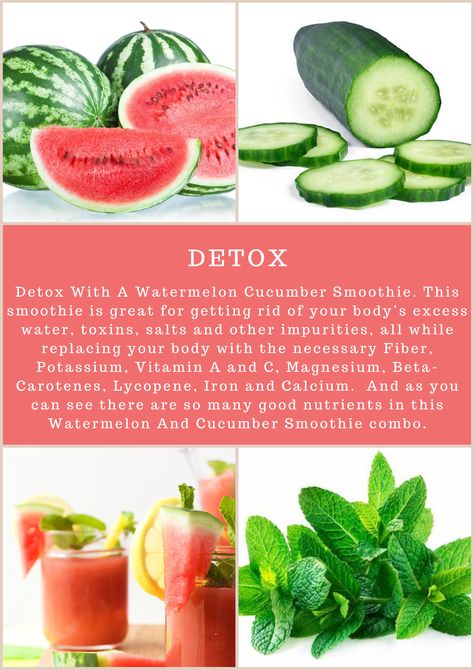 Cucumber Watermelon Smoothie, Cucumber Fruit Smoothie, Watermelon Cleanse Diet, Cucumber Watermelon Juice, Watermelon Detox Diet, Watermelon Cucumber Drink, Mint Leaf Recipes, Juicing Watermelon Recipes, Watermelon Detox Juice