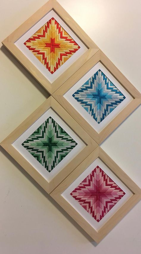 Motifs Bargello, Canvas Stitching, Canvas Embroidery, Bargello Quilt, Bargello Patterns, Bargello Needlepoint, Plastic Canvas Coasters, Padi Kolam, Church Banners