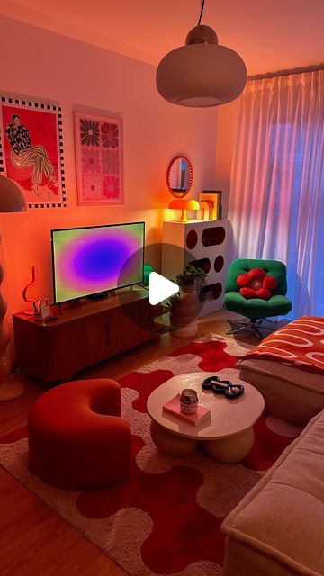 Ikea Donut Lamp, Pinterest Contest, Verner Panton, Philips Hue, Hue Philips, Apartment Decorating, Dream House Interior, Viral Pins, Room Inspo