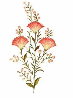 Print Mughal Flower motif bunch: 1 thousand results found on Yandex.Images Diy Embroidery Flowers, Motifs Art Nouveau, Flower Print Pattern, Flowers Drawing, Flower Drawing Design, Folk Art Flowers, Textile Prints Design, Pola Sulam, Embroidery Flowers Pattern