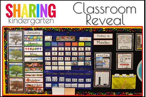 Kindergarten Calendar Board, Kindergarten Calendar Wall, Homeschool Layout, Kindergarten Calendar Time, Calendar Time Kindergarten, Set Classroom, Kindergarten Calendar, Kindergarten Classroom Setup, Kindergarten Posters