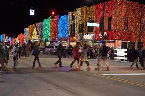 The Most Enchanting Christmastime Main Street In The Country Is Rochester In Michigan Rochester Michigan, Travel Oklahoma, Michigan Travel, State Of Michigan, Christmas Town, Pure Michigan, On The Road Again, Detroit Michigan, New York Travel