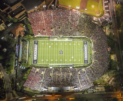 Vanderbilt University, Nashville, TN. Vanderbilt Football, Autumn Football, First Football Game, Sec Football, Vanderbilt University, Sports Arena, Football Stadium, Football Stadiums, College Team