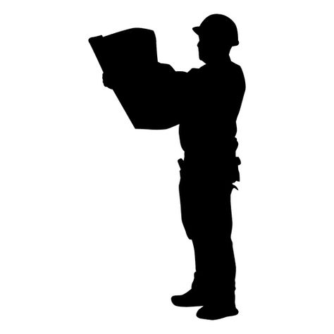 Construction worker plan silhouette #AD , #ad, #ad, #worker, #plan, #silhouette, #Construction Anime Construction Worker, Construction Icon, Silhouette Architecture, Building Silhouette, Construction Crane, Construction Hat, Sketch Architecture, People Cutout, Vector Background Design