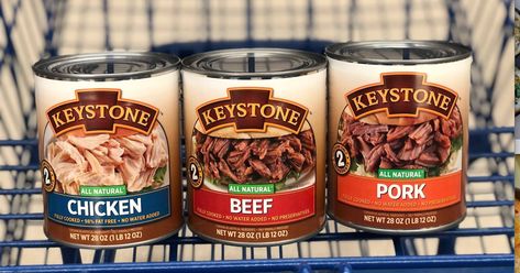 The possibilities (and recipes) are endless with Keystone Meats! We want to hear from YOU--What new recipes do you want to see from us?! Let us know. 👇👇👇 Oh, and don't forget to make a trip to your local Meijer so you can pick up some goods. 😉 Keystone Beef And Noodles, Keystone Canned Beef Recipes, Canned Shredded Beef Recipes, Beef In A Can Recipes, Can Meat Recipes, Can Beef Recipes, Recipes For Canned Beef, Recipes With Canned Beef, Canned Beef And Noodles