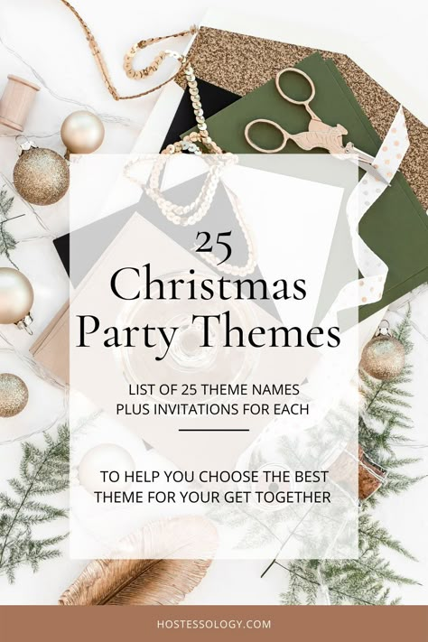 Christmas Day Themes, Christmas Brunch Theme Party, Christmas Tree Themed Party, Ward Christmas Party Themes, White Christmas Themed Party, Holiday Decor Themes, Elegant Holiday Party Themes, 2024 Christmas Party Themes, Fun Christmas Themes Party