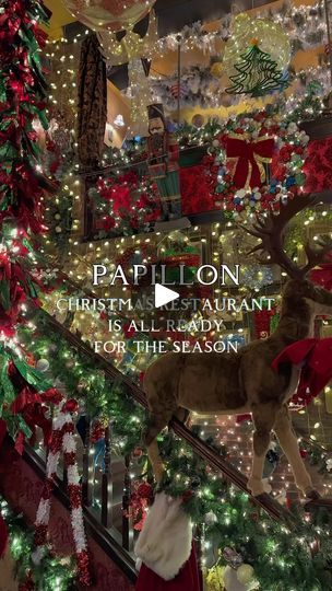 Lotte New York Palace, Restaurant Video, Christmas Restaurant, Christmas In Nyc, Christmas In New York, Christmas Videos, Christmas Windows, Restaurant New York, Midtown Manhattan